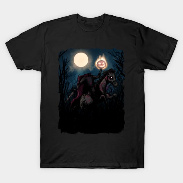 Headless Horseman T-Shirt by LVBart